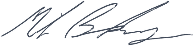 Mike Boshardy signature